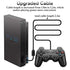 CIPON Wired Controller Compatible with PS2 Console, Black Remote Gamepad with 2.2M Cable