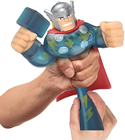 Heroes of Goo Jit Zu Licensed Marvel S3 Hero Pack - Thor, Multicolor (Model: 41202)