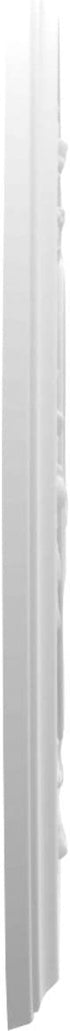 Ekena Millwork CMP22BA Baltimore PVC Thermoformed Ceiilng Medallions, 22"OD x 3 1/2"ID x 1"P (Fits Canopies up to 7 3/4"), Unfinished