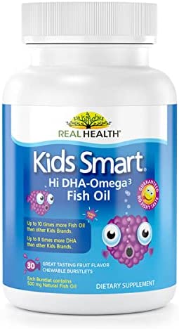 Bioglan Kids Smart Omega 3 Fish Oil, 30 Chewable Burstlets