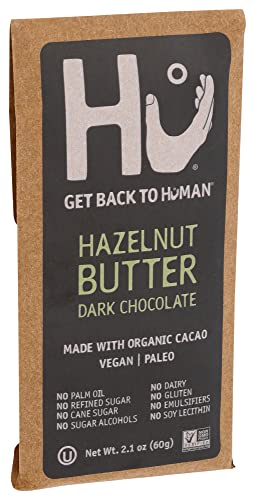 Hu Kitchen, Bar Chocolate Hazelnut Praline, 2.1 Ounce