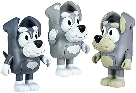 Bluey Figure School Friends Theme Pack: The Terriers, 2.5 inch Figures with Accessories