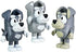 Bluey Figure School Friends Theme Pack: The Terriers, 2.5 inch Figures with Accessories