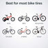Schwinn Air Sport Bike Frame Pump with Gauge Fits Schrader and Presta Valve Types Silver