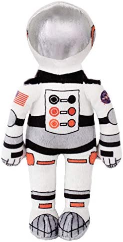 Dazmers 10” Stuffed Space Shuttle and Astronaut Plush Soft and Cuddly Plush Space Shuttle Toy for Kids –Birthday Gift for Boys Girls, Toddlers Pretend Role Play