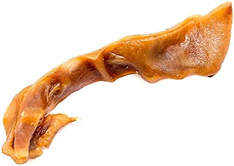 123 Treats - Pigs Ears Strips for Dogs 8 Oz Dog Treats Bag - 100% Natural Pigs Ear Slivers Chews Full of Protein Snacks Made in Brazil