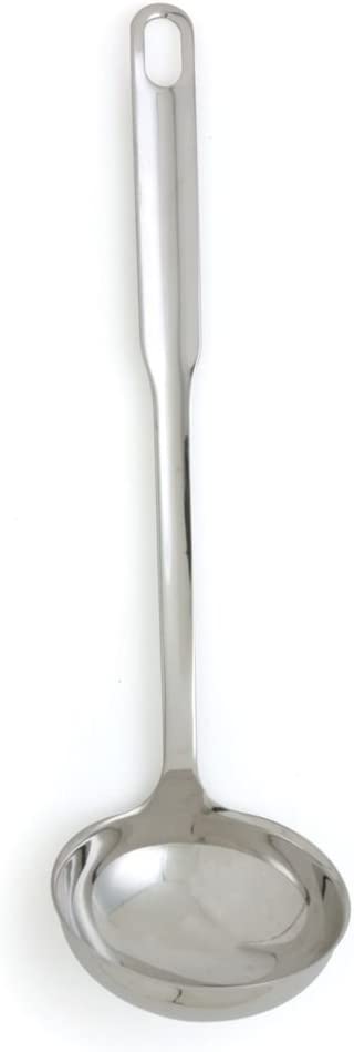 Norpro, Silver Stainless Steel Soup Ladle, 12.5-Inch, 12.5in/32cm