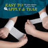 4 Rolls Non-Woven Cover Stretch Tape Breathable Non-Woven Tape Protective Adhesive Bandage Roll Film, 2 Inch x 5.47 Yard, 4 inch x 5.47 Yard