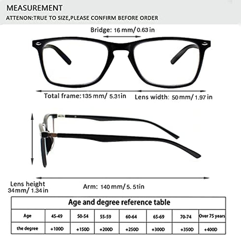 Henotin 2 Pack Blue Light Blocking Progressive Multifocus Reading Glasses for Women Men,Progressive Readers with Spring Hinge (Multicolor, 2.25)