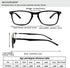 Henotin 2 Pack Blue Light Blocking Progressive Multifocus Reading Glasses for Women Men,Progressive Readers with Spring Hinge (Multicolor, 2.25)