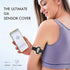 Divoti Badge Sensor Cover Compatible for Dexcom G6, Adjustable Trim to Fit, Securely Protect and Quickly Put-on/Take-Off—No More Extra Irritating Adhesive Patches - Transparent