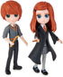 Wizarding World Harry Potter, Magical Minis Ron and Ginny Weasley Friendship Set with 2 Creatures, Kids Toys for Ages 5 and up