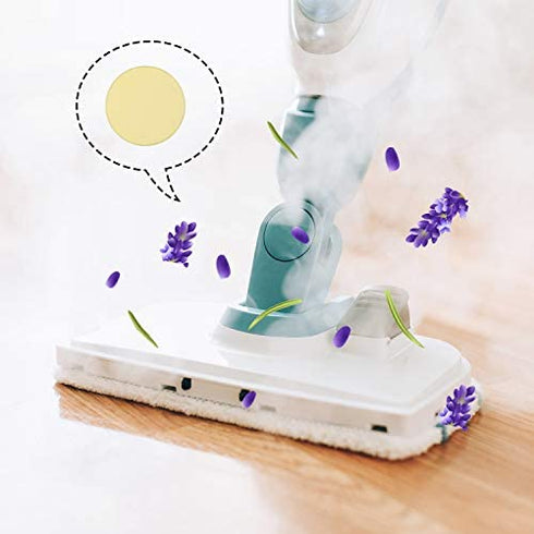 Replacement Steam Mop Scent Discs Lavender Fragrance Discs Pads Steam Mop Compatible with Bissell Powerfresh and Symphony Series Fits Model 1940, 1806 and 1132, Lavender Fresh Fragrance (24 Pack)