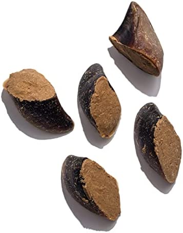 Jack&Pup Filled Cow Hooves for Dogs; Stuffed Dog Chew Hoofs (5 Pack) Cow Hoofs for Dogs. Natural Dog Chews, Filled Dog Bones (Bacon & Cheese Flavor)