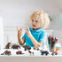 TOYMANY 10PCS Tiny Forest Animal Figures, Realistic Woodland Creatures Figurines Toy Set Includes Beavers Foxes Badgers, Easter Eggs Education Birthday Gift Christmas Toy for Kids Children Toddlers