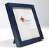 Lawrence Frames Blue Wood Picture Frame, Gallery Collection, 5 by 5-Inch