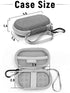 MGZNMTY Portable Hard Travel Case for AliveCor Kardia Mobile Heart Monitor Personal EKG / KardiaMobile 6-Lead Rate Monitoring Devices (Case Only)
