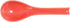 Japanese Red Ramen Soup Hook Spoons, Set of 4