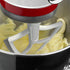 6 Quart Kitchen Aid Mixer Attachments, Flex Edge Beater Paddle with Scraper for 6 QT Bowl-lift Kitchen Aid Stand Mixer, 6 QT Mixer Accessory Replacement.