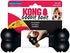 KONG - Extreme Goodie Bone - Durable Rubber Dog Bone for Power Chewers, Black - for Medium Dogs