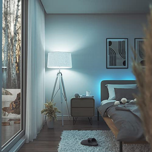 Nanoleaf Essentials A19 Smart Thread Bluetooth & WiFi RGBCW 16M+ Color Changing Dimmable LED Light Bulb