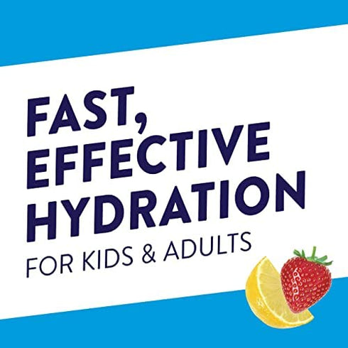 Pedialyte Electrolyte Powder Packets, Strawberry Lemonade, Hydration Drink, 6 Single-Serving Powder Packets