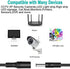 30FT DC Power Extension Cable 5.5mm x 2.1mm 12V DC Extension Cord Security Camera Wire Male to Female for CCTV Indoor Camera,Standalone LED Strip,DC Power Supply Adapter Extender Cable