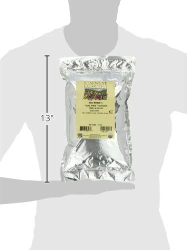 Starwest Botanicals Organic Young Hyson Tea, 1-pound Bag