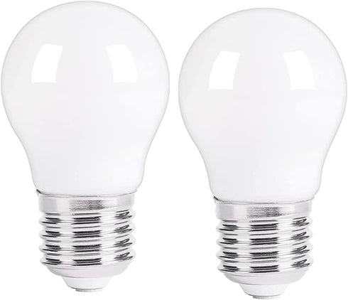 LED Appliance Light Bulb for Refrigerator Fridge Over Microwave Hood Stove Replacement A15 40W Incandescent Bulb E26 Medium Base 120V 5W 500lm Soft White Non dimmable Warm White 3000K Pack of 2