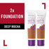 Rimmel, Stay Matte Foundation, Deep Mocha 2 Count (Pack of 1)