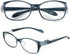 Kepoita Anti Fog Safety Glasses for Women Men, UV Protection Anti Scratch Blue Light Blocking Safety Goggles for School Outdoor Work(Blue)