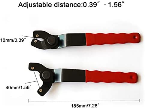 Angle Grinder Universal Adjustable Pin Wrench for Angle Grinder Machine(Red)