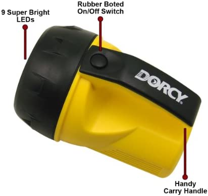 Dorcy Handheld Flashlight/Spot Light, 41-1047