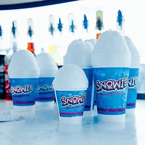 Snowie - Natural Flavor Powders , Just Add Water & Sugar Shaved Ice Flavor Syrup (Cherry Treetop, 6 (1pt) Sticks)