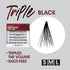 i-Envy Kiss Premium Knot Free 70 Individual Lashes (Triple Black)