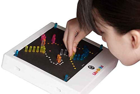 IllumiPeg Little Miss Refill templates for Basic Fun Lite Brite Magic Screen Retro Style (12 Sheets, 6x8)