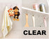 QUALIALL Adhesive Hooks, 20 Packs, 33lbs/15kg Premium Heavy Duty Wall Ceiling Hooks for Hanging, Damage Free, Clear Sticky Hanger for Kitchen, Bathroom Shower Outdoor Use.