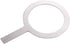 UPKOCH Stainless Steel Baking Cup Ring Milk Coffee Cup Rim Protective Cover with Handle For Tea Dessert Shop Cafe