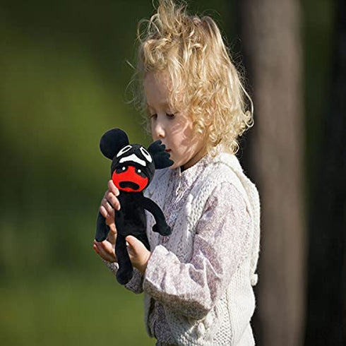 Cartoon Mouse Plush, Black Mouse Cartoon Plush Toy, The Best Gift for Halloween and Christmas for Children and Friends