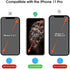 amFilm 2 Pack OneTouch Glass Screen Protector for iPhone 11 Pro (5.8") with Easy Installation Kit
