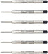 Parker Ball Point Pen Refills, Medium Point, Black Ink