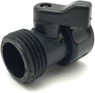 ALKARAMA 10 Pack Plastic Garden Hose Shut Off Valve Water Shutoff Valve Shut-Off Ball Valve Standard 3/4'' Thread Connector Coupling