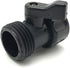 ALKARAMA 10 Pack Plastic Garden Hose Shut Off Valve Water Shutoff Valve Shut-Off Ball Valve Standard 3/4'' Thread Connector Coupling