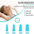 Lysian Ultra Soft Foam Earplugs 60 Pairs, 38dB SNR Ear Plugs for Sleeping, Travel, Shooting (Lake Blue)