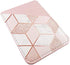 uCOLOR Phone Card Holder PU Leather Wallet Pocket Credit Card ID Case Pouch 3M Adhesive Sticker on iPhone Samsung Galaxy Android Smartphones (Rose Gold Glitter White Marble)