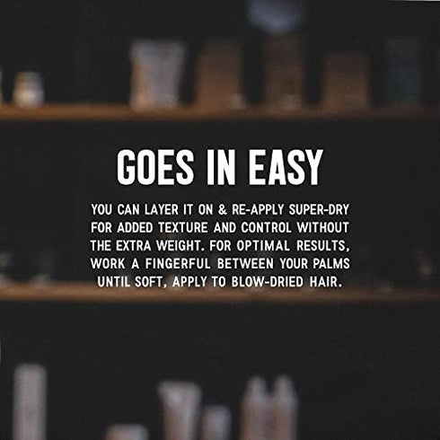 Super-Dry Men’s Hair Paste by Victory Barber & Brand | Men’s Hair Products Made in the USA | Matte Hair Product Men Like Better than Matte Hair Gels | Oil-Free Texture Paste for the Effortlessly Cool