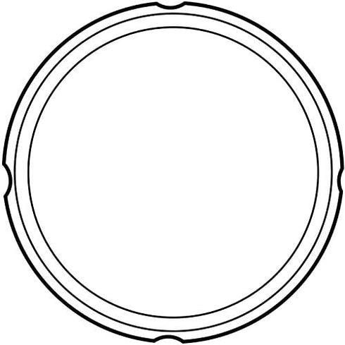 Original Sealing Ring for 10 Qt Power Pressure Cooker - Replacement Silicone Gasket Seal Rings for 10 Quart Power Cooker XL 10 Quart, PPC790 10Q, PPC773, and WAL4 10 Quart Accessories Parts 2-Pack