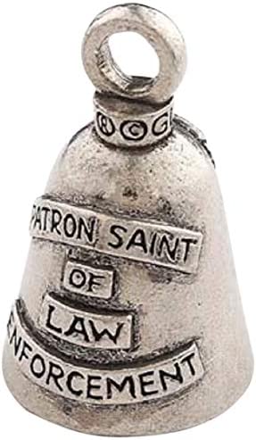 Saint Michael Guardian Bell Lucky Charm Pendant For Motorcycles