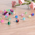 Lot 150pcs Glass Crackle Beads - LONGWIN 10 Color 8mm Crystal Handcrafted Round Beads with Plastic Container Jewelry Making Supply