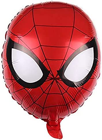 4-pack Superhero Birthday Party Mylar Foil Balloon Super Hero Birthday Party Supplies Party Decorations by Elsani